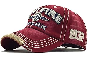 CheChury Distressed Baseball Cap for Mens Vintage Trucker Hat Men Cotton Embroidered Snapback Casual Baseball Cap Unisex