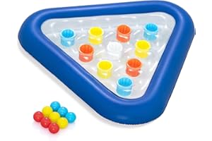 Bestway Inflatable Pool Ball Game | Family Swimming Pool Game, Water Pong Ball Game, Kids and Adults, Blue, 105 x 79 cm