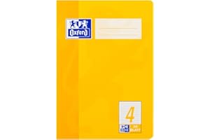 Oxford 100050378 żółty notatnik A5 - Notatnik (żółty, A5, 90 g/m²)