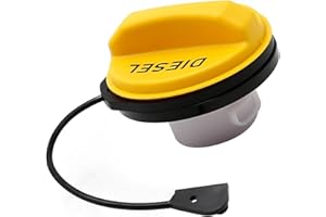 XICIKI LR053666 Car Fuel Tank Cap Replacement for Range Rover Discovery Evoque Sport 3 4 5 MK1 TDV6 Jaguar XF Diesel Fuel Cap