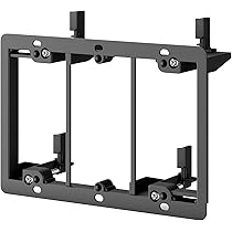Batheidon Scatola Giunzione Passacavi - 2 Pezzi, 85x85 Mm, Con Spazzola, Per TV, PC, Console