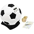 Digital Counting Money Box with Counter Football Piggy Bank Large for Kids Early Education Money Box with Automatic LCD Display Black and White
