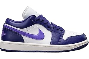 AIR JORDAN 1 Low Sky J Purple (Women's) Style Code: DC0774-502, Sky J Purple Sail Action Grape, 8 UK