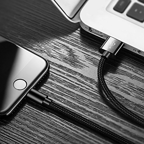 Nylon Kabel 3 2m Ladekabel f  r iPhone Verbindungskabel Lightning haltbar Datenkabel f  r Apple iPhone X 8 8 Plus 7 6 Plus 7 6  5 5S 6S  iPad 4 iPad M