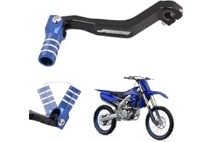 ANXIN Levier de vitesse en aluminium CNC bleu pour moto YZ125/250 2005-2020 YZ125X 2017-2020 YZ250X 2016-2020 YZ125G/250G 2016