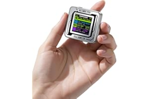 DOCKCASE Pocket M.2 NVMe Smart SSD Case- Protezione Dalla Perdita di Potenza 3s, Monitoraggio Salute SSD, USB-C 3.2 (10Gbps) NVMe Case, Supporta SSD M.2 NVMe/PCle 2230 fino a 2TB- Argento