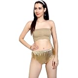 Kepblom Women Shiny Metallic Panty 