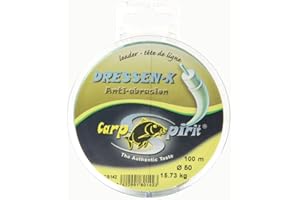 CARP SPIRIT Nylon CarpSpirit Dressen-X Anti-Abrasion Green 100 m 60/100
