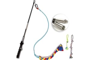 Charinor Reizangel Hunde Für Große Hunde, Hundespielzeug Unzerstörbar, Hundespielzeug Intelligenz [SEHR STABIL] Inkl.3 KÖDER