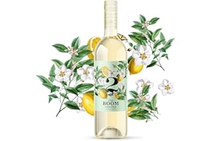 KURATED BY KOMERZ Fruit Boom Lemon Ginger Case of 6, Natural, Refreshing Blend of White Wine and Lemon, Perfectly Sized for Enjoyment, Unique, Fruity Aperitif, 6 x 750ml