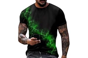 uxxnjfg Tee Shirt Homme Marque Col Rond Tshirt D'été Manches Courtes Sportswear Golf Sport T Shirt Running Pas Cher Chemisier Mens Top