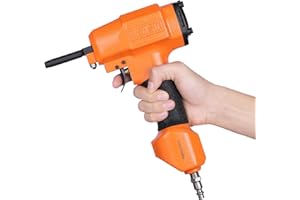 KAMSIN KT38 Pneumatic Nails Puller for Recycling Removing Nails Shank Diameter of 3-5 mm Air Punch Nailer Air Power Nail Remover Gun Nail Puncher Light Weight Denailer Gun