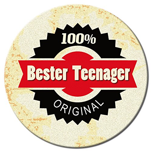 7304 Frühstücksbrettchen by RAHMENLOS® + Premium Themen-Button als Family Brettchen Geschenke Set:: Aufräumen muss man erst, wenn das WLAN-Signal nicht mehr durchkommt! + Geschenke Button Teenager - 2