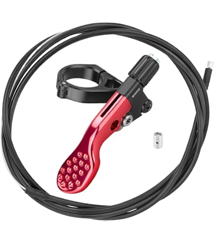 Dropper Post Hebel - Remote Hebel Sattelstütze | Höhenverstellbare Sattelstützen-Fernbedienung | Absenkbare | Fahrrad Sattelstützen-Fernbedienungshebel