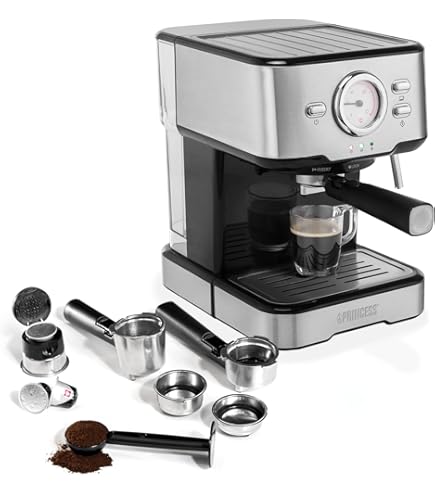 Macchina Per Caff&egrave; Espresso Innoliving INN-789 4 In 1 - Compatibile Con Cialde, Capsule (Nespresso, Dolce Gusto) E Caff&egrave; Macinato