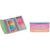 Martinelia Mega Nail Art Set – Glitzer-Nagellacke Für Kinder, 8 Farben + Sticker