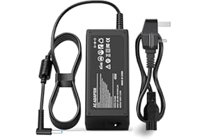 Niniber 45W 19.5V 2.31A Laptop Charger,Compatible with HP Power Supply Charger for HP Stream 11 13 14/Pavilion 11 13/Chromebook/Pro Book/Spectre,721092-001,741727-001 AC Power Adapter (4.5x3mm),UK ﻿