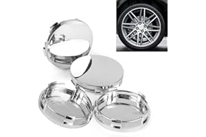 RXKFIGX Tyre Center Hub Cover for Auto Universal Wheel Hub Caps Hub Centre Caps 60mm Wheel Centre Cap 4Pcs Wheel Centre Alloy Hub Center Caps Hubcaps Compatible Wheel Centre Cap