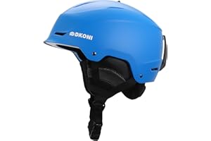 DKONI Ski Helmet, Snowboard Helmet for Men & Women, Three-Stage Adjustable Ventilation System, Durable PC Shell, Snow Sports Helmet for Adults, Youth & Kids