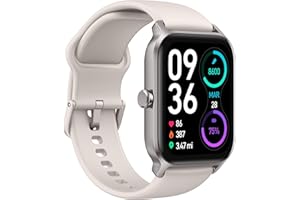 TOOBUR Smart Watch for Women Alexa Built-in, 1.8" IP68 Waterproof Fitness Tracker with Heart Rate, Sleep Monitor/Answer Make Calls/100 Sport Modes Fitness Watch iOS Android Compatible
