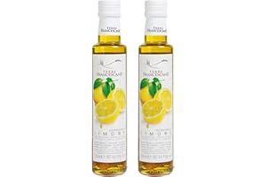 ‎TERRE FRANCESCANE 2er Pack Terre Francescane - Zitronen-Öl - Extra Natives Olivenöl mit Limonen (2 x 250 ml)