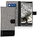 Produktbild kwmobile Blackberry Motion Hülle - Kunstleder Wallet Case für Blackberry Motion mit Kartenfächern und Stand