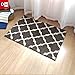 Produktbild Die halle Tür mat mat Badezimmer WC-Tür mat Mat wc Wasser Badematte Teppich, 60 * 90 cm, Lane diamond Braun