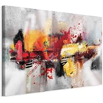 Akustikbild Japan 5-teilig - Schallschutz-Wandbild 225x90 Cm, Akustikschaum, Reduziert Hall
