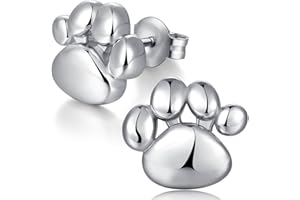 Miaofu Pendientes Oreja Gato, Aretes Perlas Agua Dulce, Pendientes Gato Perlas Agua Dulce Lindo Pendientes Plata De Ley Gato Perfectos Para Mujeres y Niñas