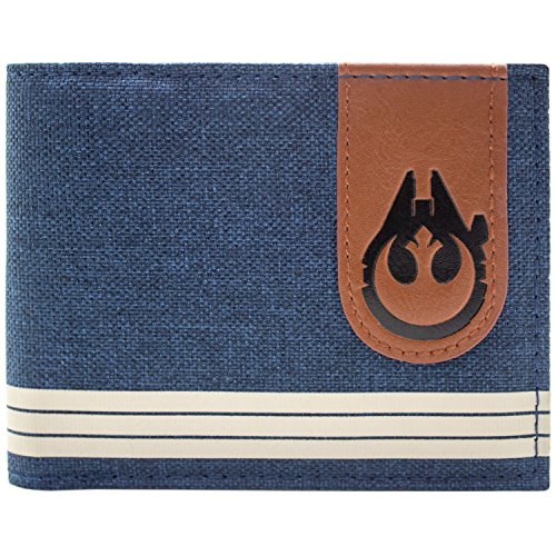 Preisvergleich Produktbild Star Wars Solo Millennium Falcon Blau Portemonnaie Geldbörse