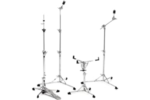 Gibraltar Hardware Pack 8700PK, consisting of: 8706 Snare Stand, 8707 Hi-Hat Stand, 8709 Cymbal boom stand, 8710 Straight cymbal stand