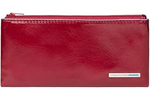 Piquadro PC1514B2/R Blue Square Portachiavi, Rosso, 14 cm