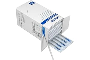 ELINIC Acupuntura y Punción Seca Estéril | Acero Inoxidable con Tubo Guía | Máxima Precisión y Seguridad. (100 Uds) (0,30x40mm)