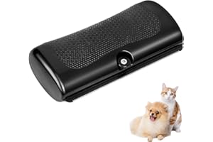 ZESNXJ 1 Stück pfotenmond fellwunderbürste, Fellwunder Bürste Hund, Pet Hair Removal für Unterwolle & Fellwechsel, Fellwunder Bürste für Hunde & Katzen und Andere Haustiere(Schwarz)