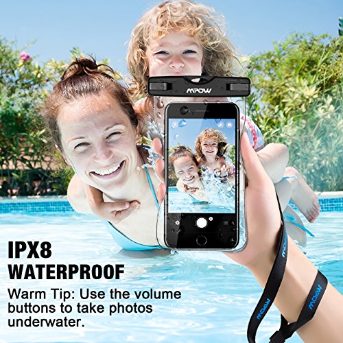 Mpow Wasserdichte Handytasche,Universelle Wasserdichte Handyhülle für iPhone 6/6S/6S Plus zu 6 Zoll(15,24 cm) und Geld,Datenträger. - 7