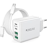 iPhone Charger Fast Charging, USB C Charger Plug with 2M USBC Cable for iPhone 17 16 15 Pro MAX Plus 16e iPad, Samsung Charge