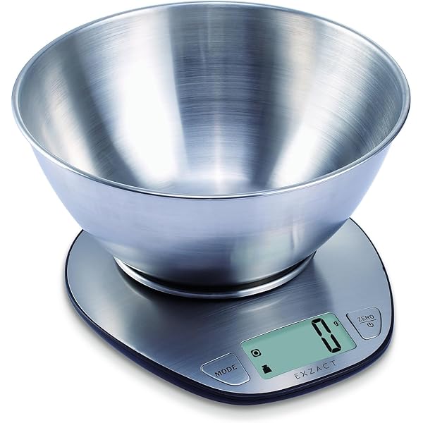 Balance De Cuisine Beurer KS 54 Avec Bol Inox 1,5L - Minuteur Et Thermomètre Intégré