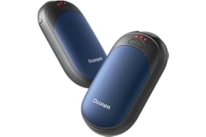 OCOOPA Scaldamani Ricaricabili Magnetico 2 in 1, Scalda Mani Elettrico Portatile, Ultra leggero & Ultrasottile, Calore con 3 Livelli, Riutilizzabile Regali, Adatto per attività all'aperto, UT3 Lite