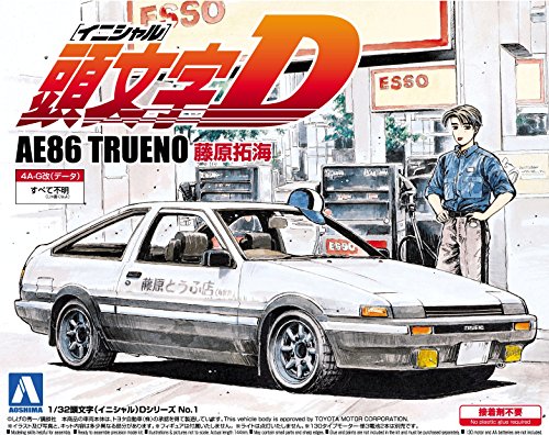 1/32 Initial (Initial) D Series No.01 Ae86trueno Fujiwara Takumi