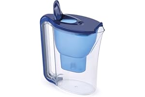 JATA HOGAR HJAR1003 - Jarra Filtradora de Agua de 3,5 litros. Incluye 6 filtros iónicos. Reduce la cal, cloro y residuos de cobre. Agua con sabor y pureza