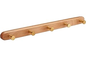 SARIHOSY Towel Hooks for Back of Door Hooks self Adhesive Screw in, Coat Rack Wall Mounted, Beech Towel Hook, Wall Hanger Door Hooks self Adhesive Stick on Hooks Heavy Duty, Key Rack Racks & Holders