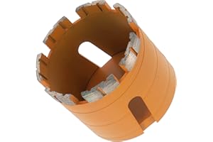 PRODIAMANT® Premium Diamant-Dosensenker 82mm x M16 – 7 Diamantsegmente, hohe Standzeit, 60 mm Nutzlänge, schnelles Bohren in Mauerwerk, Ziegel & Beton