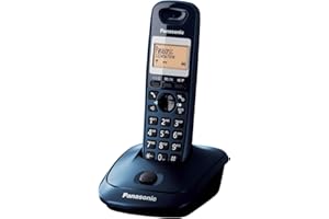 Panasonic KX-TG2511JTC Telefono Cordless DECT Quality Premium, Rubrica da 50 voci, Blu Petrolio