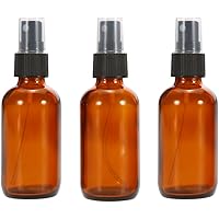 Sprühflasche Anself 3 x 50ml Kosmetik Zerstäuber Beauty Glas Braunglasflaschen Sprühflasche für Reisen Amber Farbe