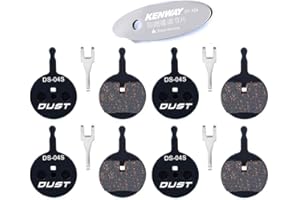 CYCEARTH Cyceharth 4 Pares de Pastillas de Freno de Bicicleta para Avid Mechanical BB5 (Semi-Metallic)