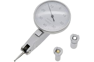 AMTAST Dial Test Indicator Graduation 0.01mm Range 0.8mm Dial 38mm Scale: 0-40-0