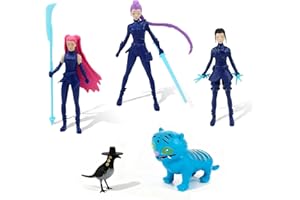 WYFDCZZP Figurines de Chasseurs de Démons K-Pop, Decorative Ornaments Figurine, Figurine k-Pop, FabriquéEs à Manga, Mini Figurines De Dessin Animé Figurine De Collection, Cadeau pour Fans 5 pièces