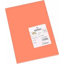 Papier Couleur Canson Iris Vivaldi - 50 Feuilles A4 - 185g/m² - Noir - Idéal Dessin, Découpe Et Impression