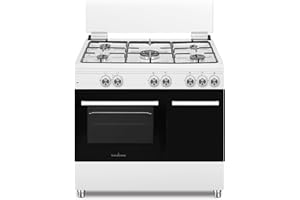 SCHAUB LORENZ CUCINA 90x60 BIANCA PORTAB. GAS+GRILL ELET. 5 F. A SLORENZ