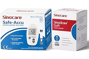 YOUMANG 50 tiras reactivas para medidor de glucosa en sangre Safe Accu